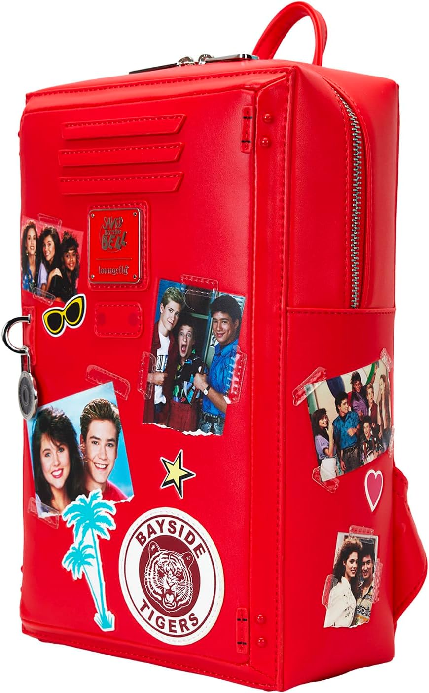Loungefly Universal Saved by The Bell Locker mini Backpack-zoom-2