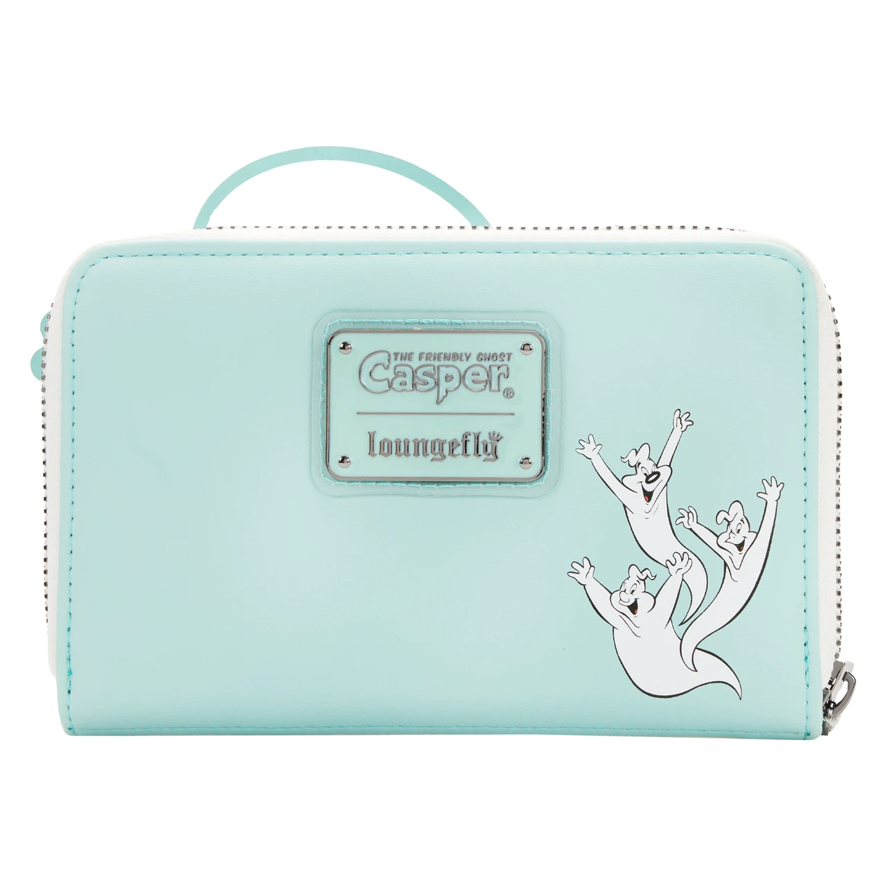Loungefly Universal Casper The Friendly Ghost Let's Be Friends Zip-Around Wallet-4