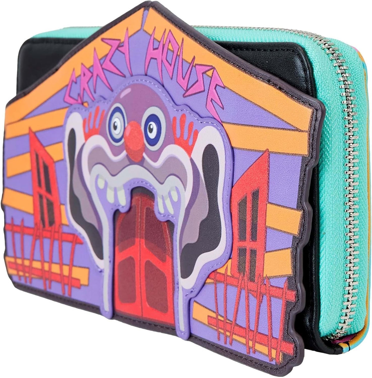 Loungefly MGM Killer Klowns From Outer Space Zip-Around Wristlet-zoom-4