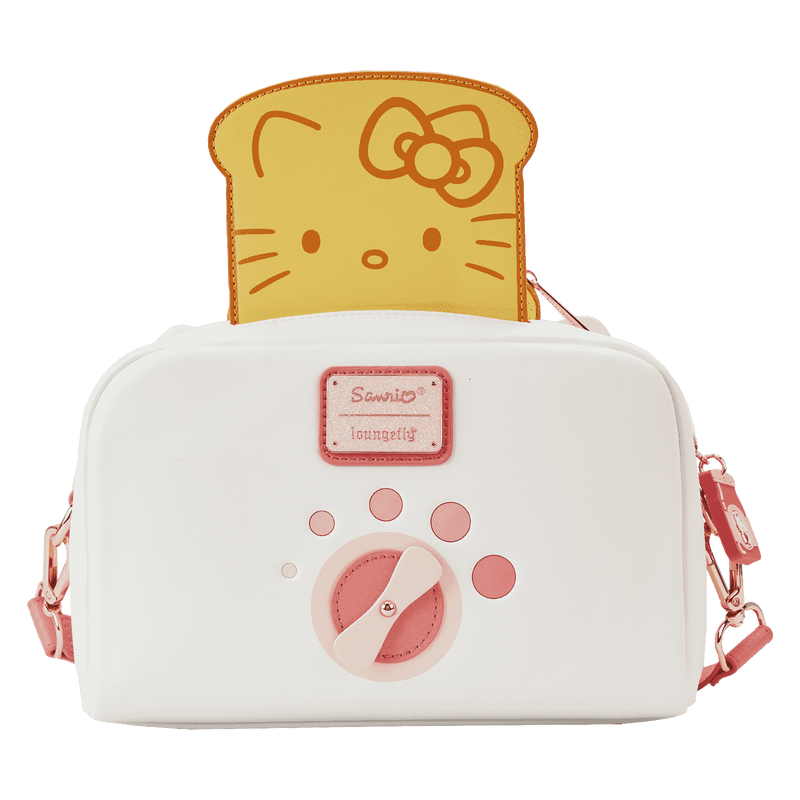 Loungefly Hello Kitty Breakfast Toaster Crossbody Bag with Card Holder-6
