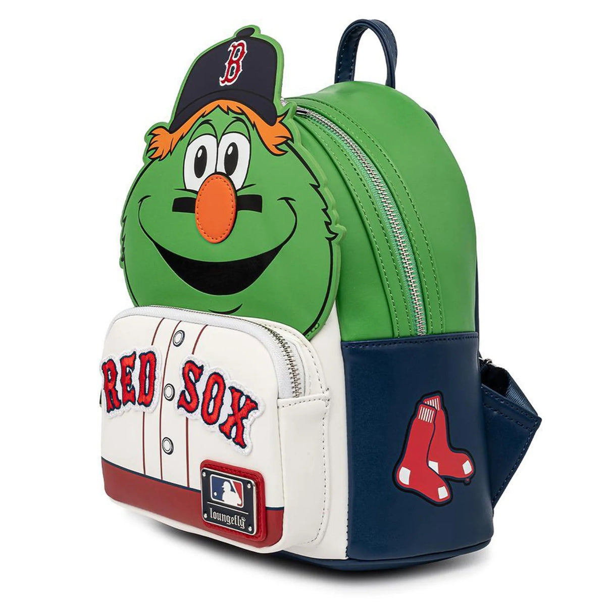 Loungefly Boston Red Sox Mascot Cosplay Mini Backpack-zoom-3