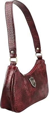 Harry Potter Gryffindor Croco Handbag with Metal Badge