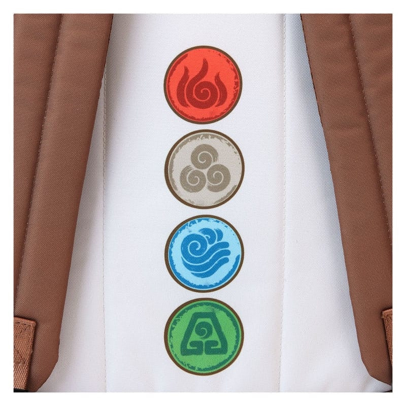 Loungefly Nickelodeon Avatar: The Last Airbender Bending Arts Nylon Full-Size Backpack-2