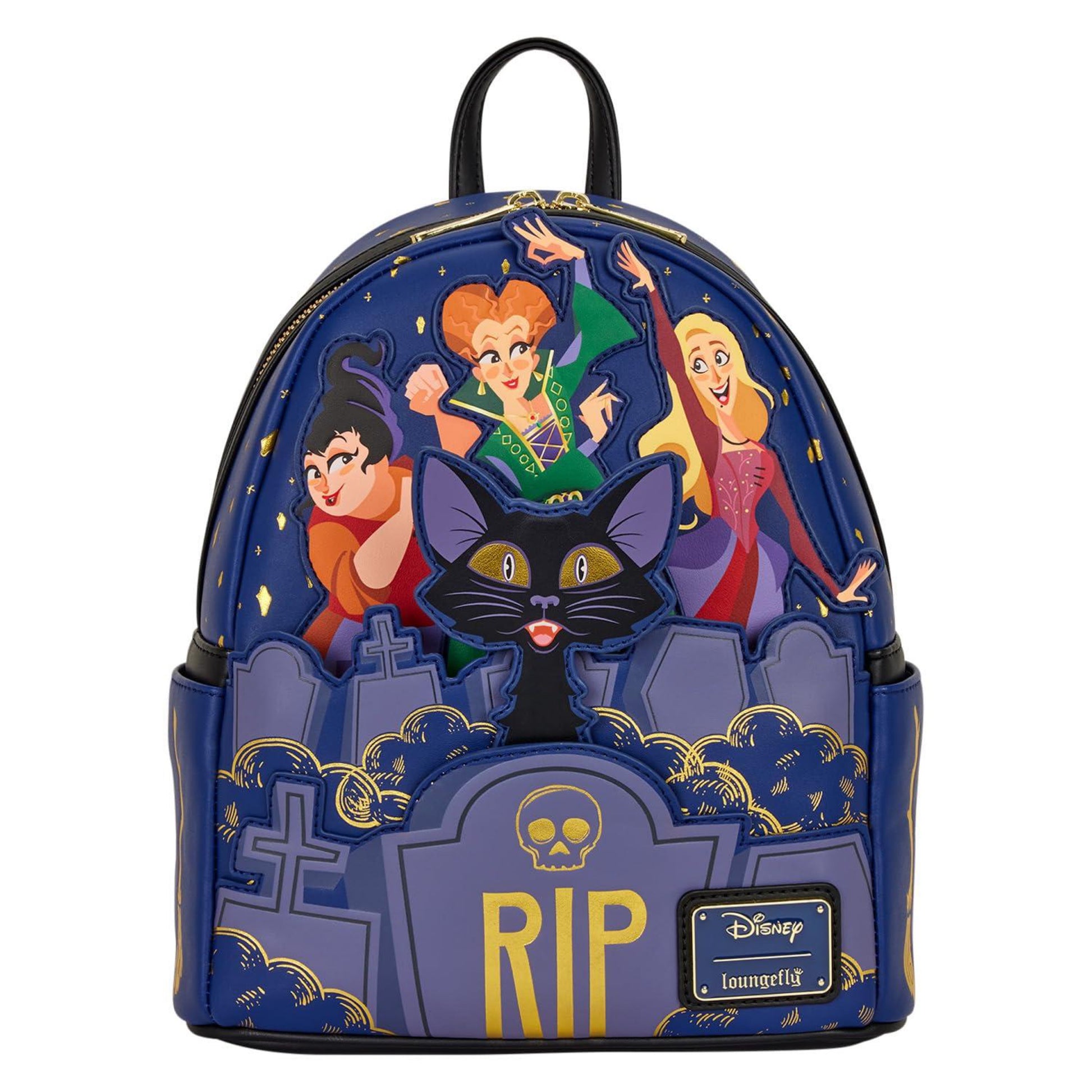 Loungefly Disney Hocus Pocus Sanderson Sisters Graveyard Mini Backpack-1