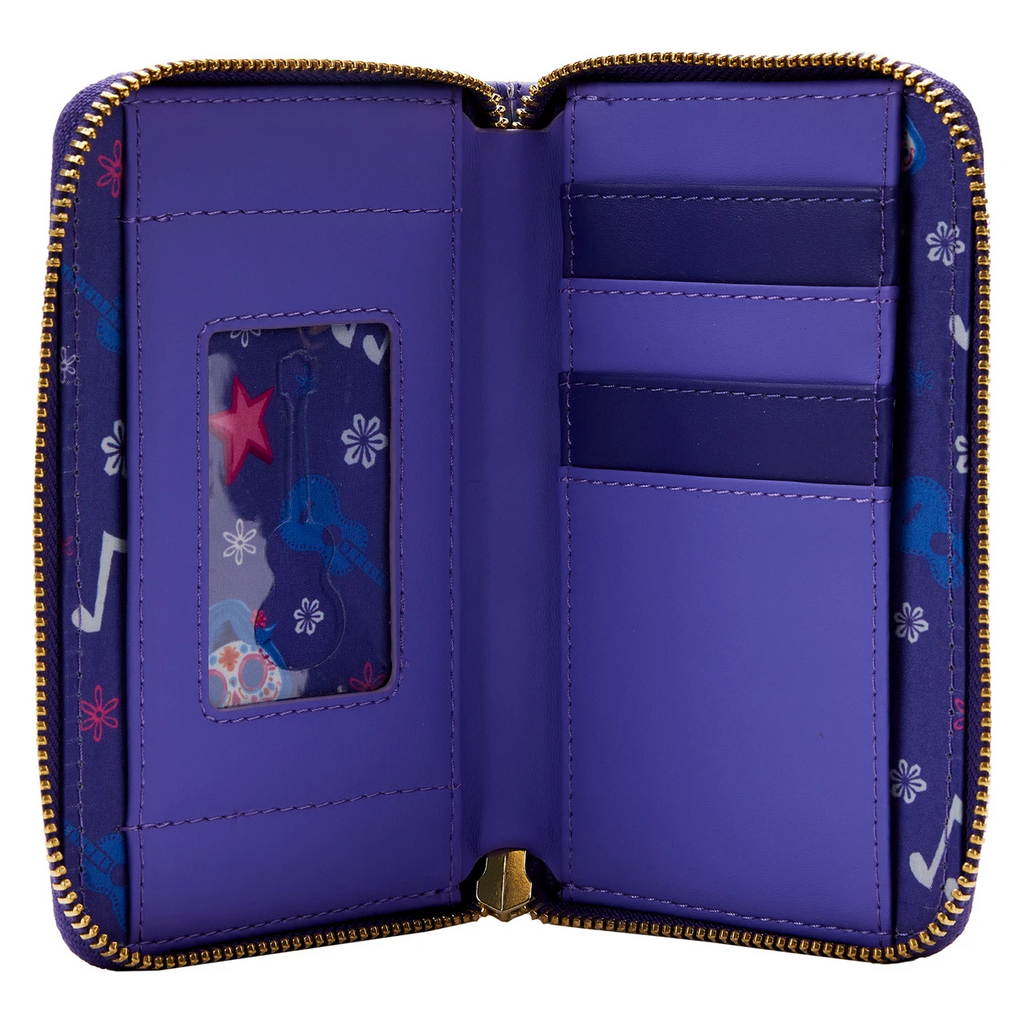 Loungefly Pixar Moments Miguel and Hector Performance Zip-Around Wallet