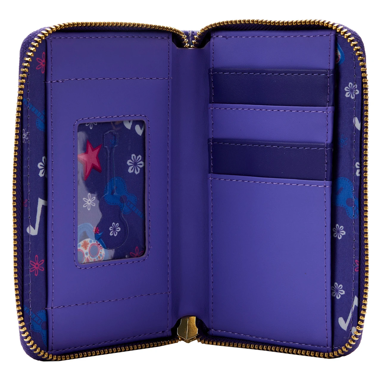 Loungefly Pixar Moments Miguel and Hector Performance Zip-Around Wallet