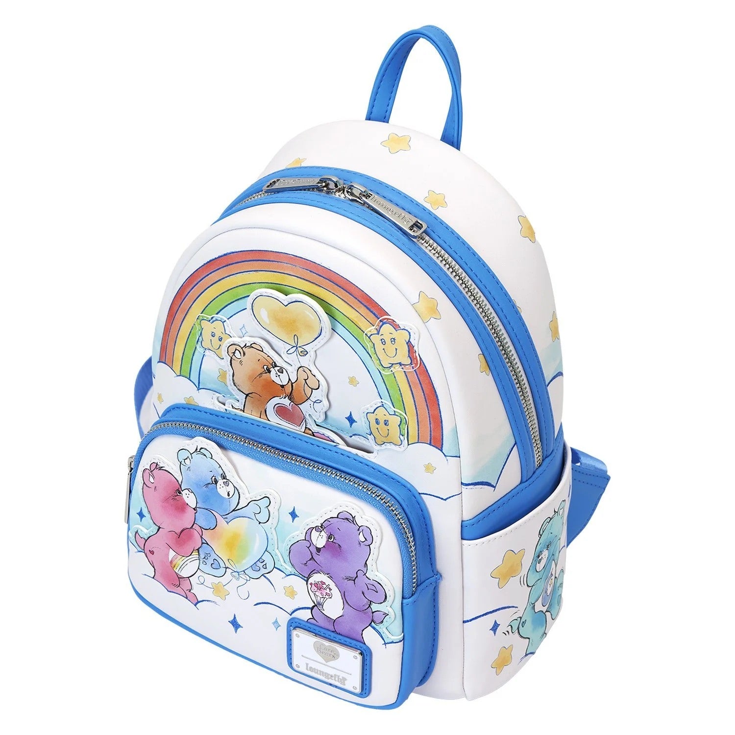 Loungefly Care Bears Rainbows in the Sky Mini Backpack-4