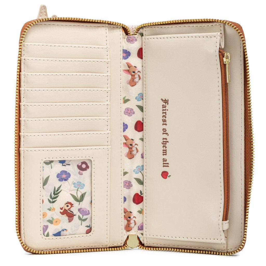 Loungefly Disney Snow White Castle Scene Zip Around Wallet-zoom-2