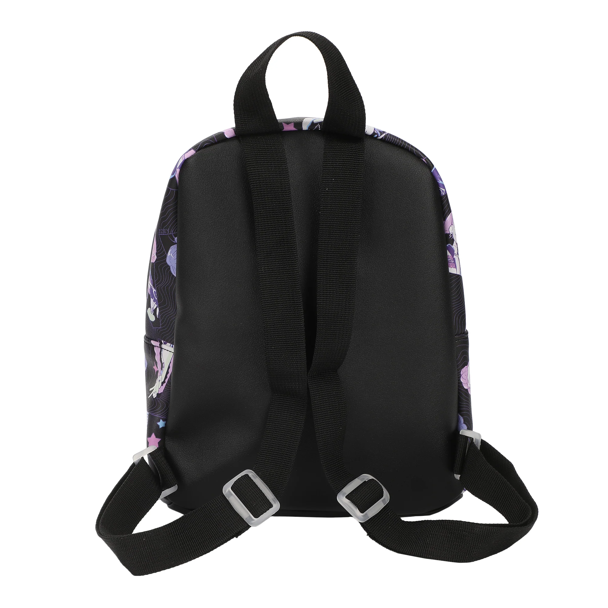 Bio BP Kpop Demon Hunters Huntrix AOP adult black 11.5 mini backpack