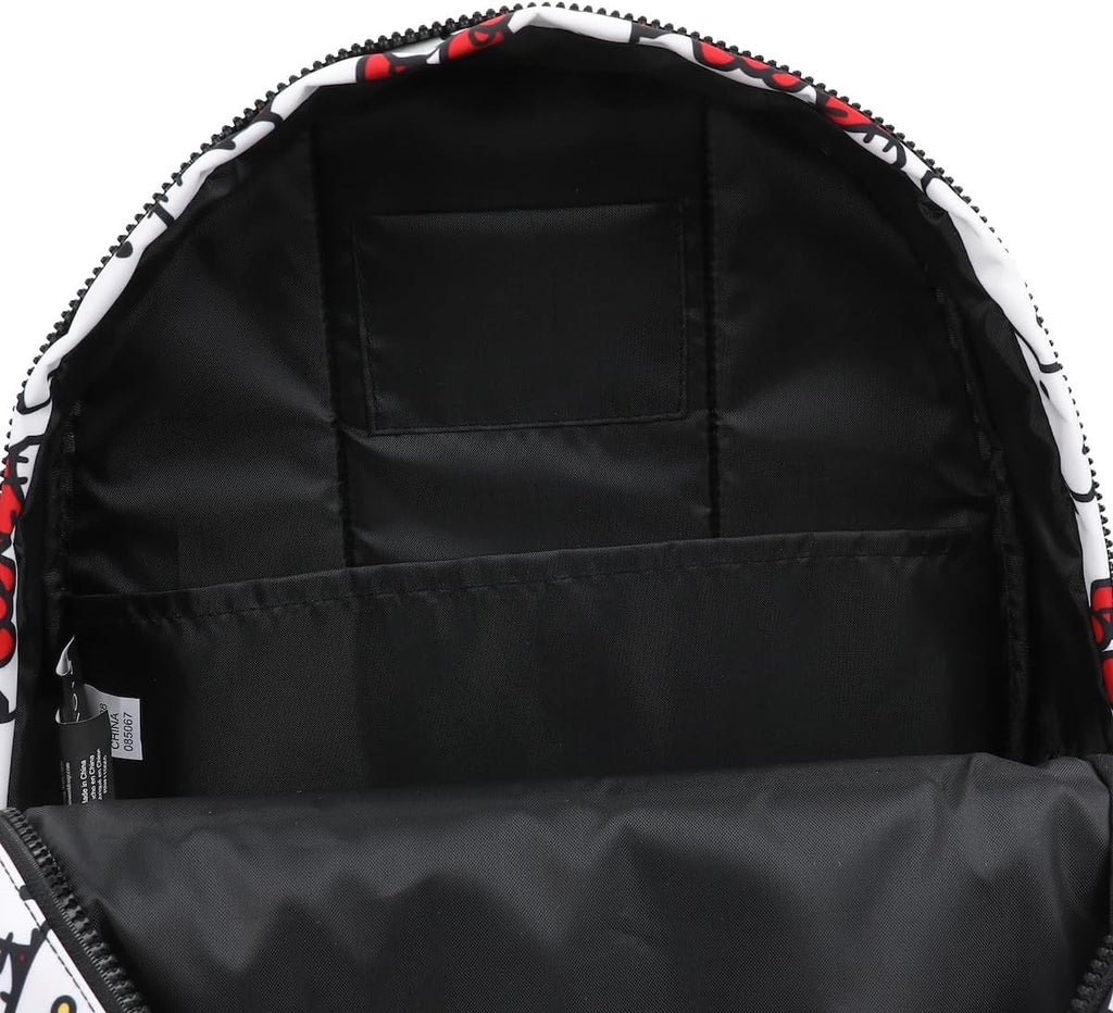 Sanrio Hello Kitty Head Toss AOP with Hello Kitty Verbiage Travel Backpack