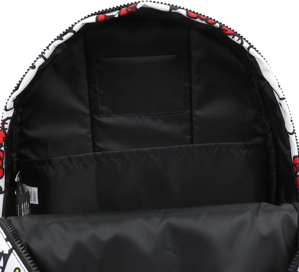 Sanrio Hello Kitty Head Toss AOP with Hello Kitty Verbiage Travel Backpack