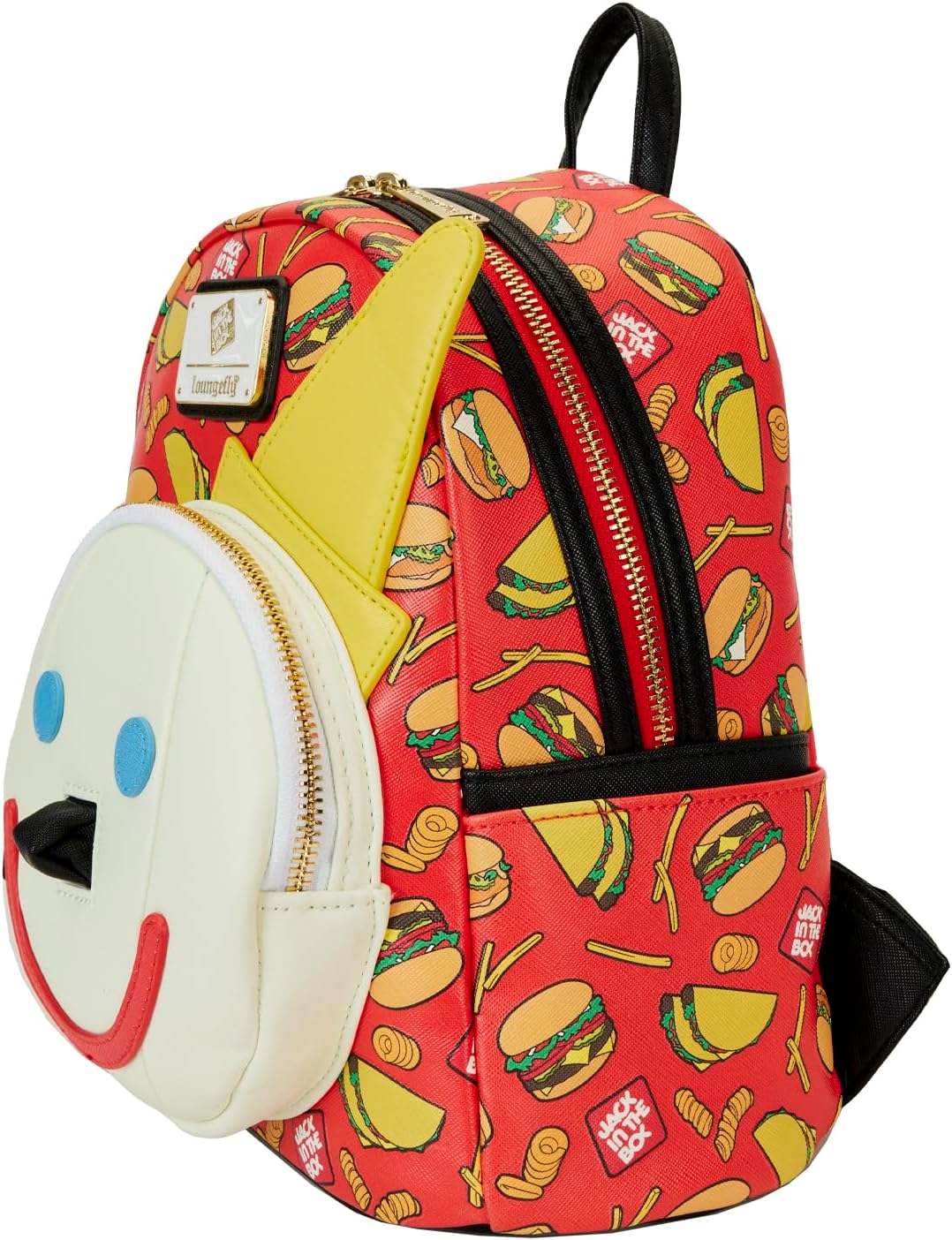 Loungefly Jack in the Box Antenna Ball Jack Mini Backpack-5