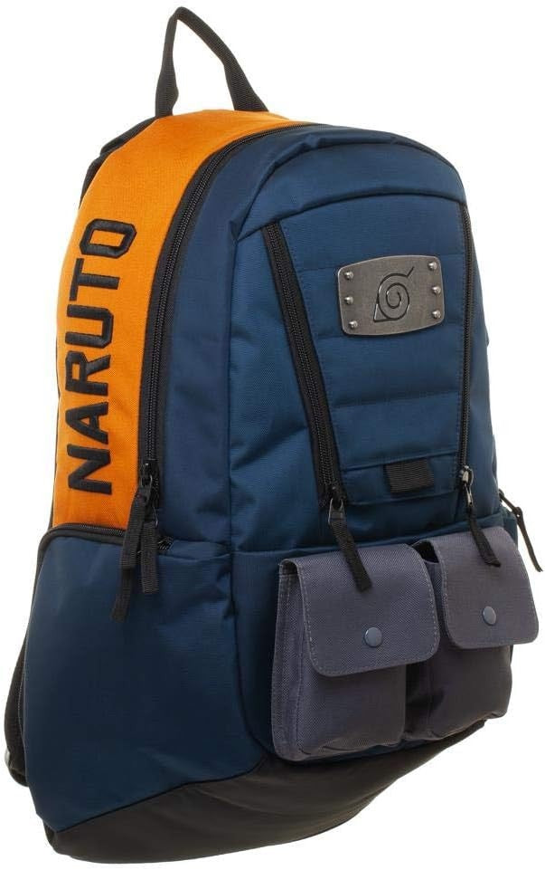 Naruto Hidden Leaf Village Ninja Utility Laptop Backpack-zoom-3