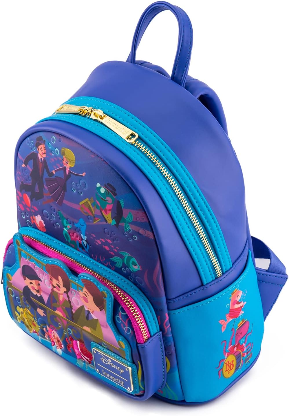 Loungefly Disney Bedknobs and Broomsticks Beautiful Briny Ballroom mini backpack-2