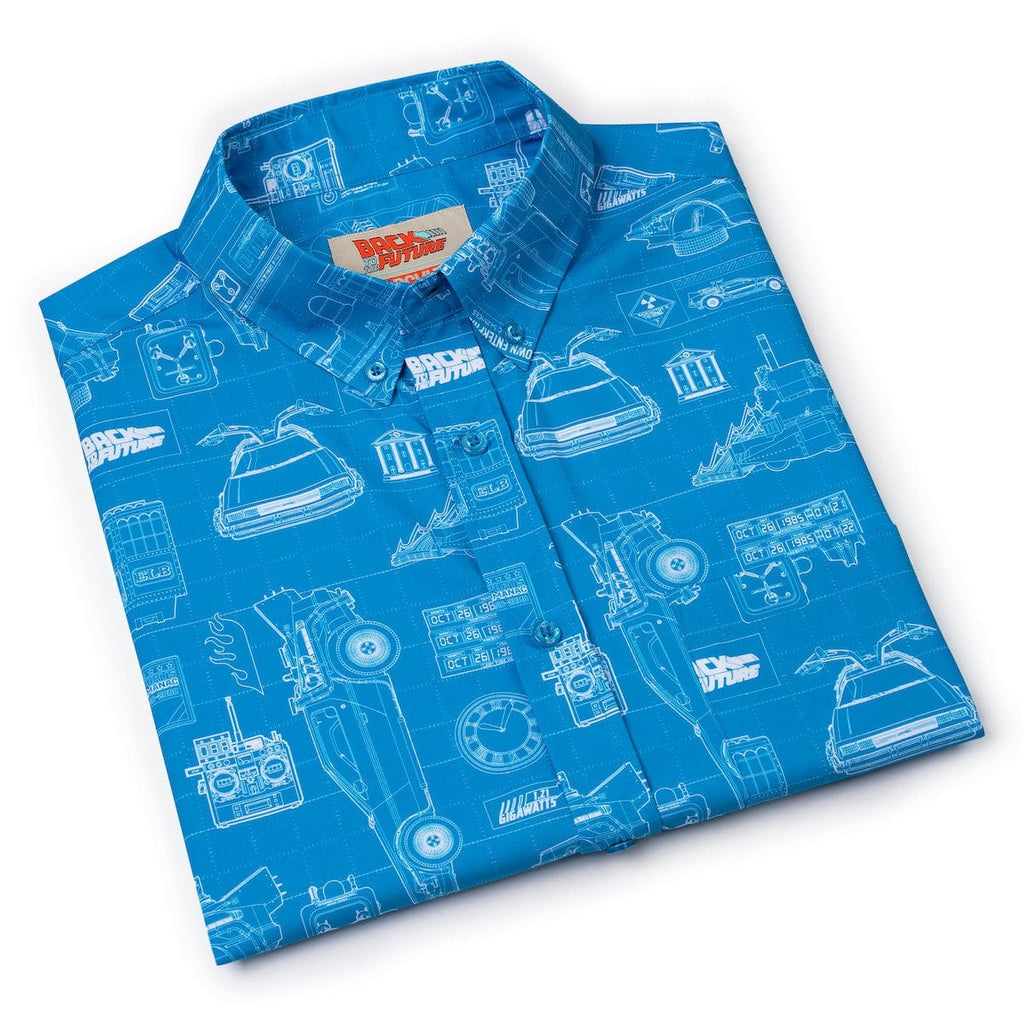 RSVLTS Back to the Future "If My Calculations Are Correct" – KUNUFLEX Short Sleeve Shirt