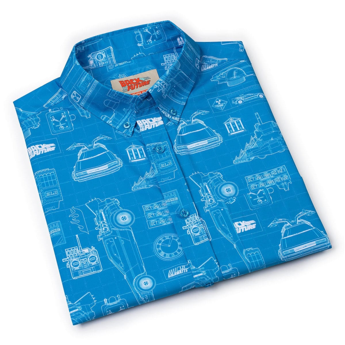 RSVLTS Back to the Future "If My Calculations Are Correct" – KUNUFLEX Short Sleeve Shirt