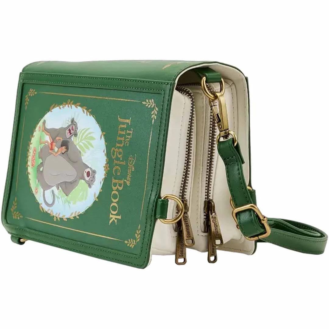 Loungefly Jungle Book Convertible Crossbody Purse-zoom-5