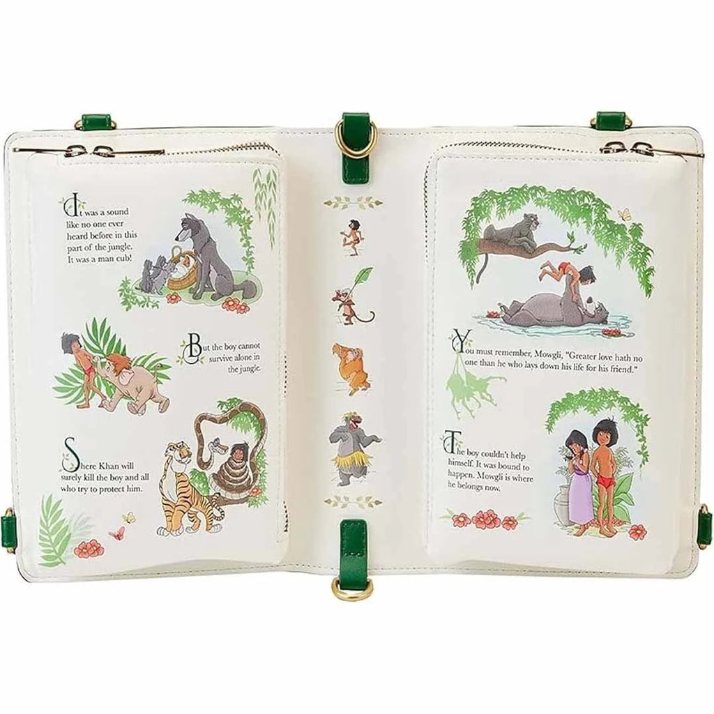 Loungefly Jungle Book Convertible Crossbody Purse