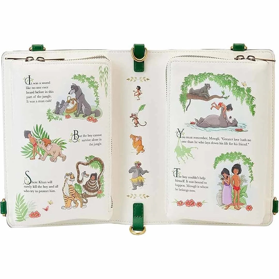Loungefly Jungle Book Convertible Crossbody Purse