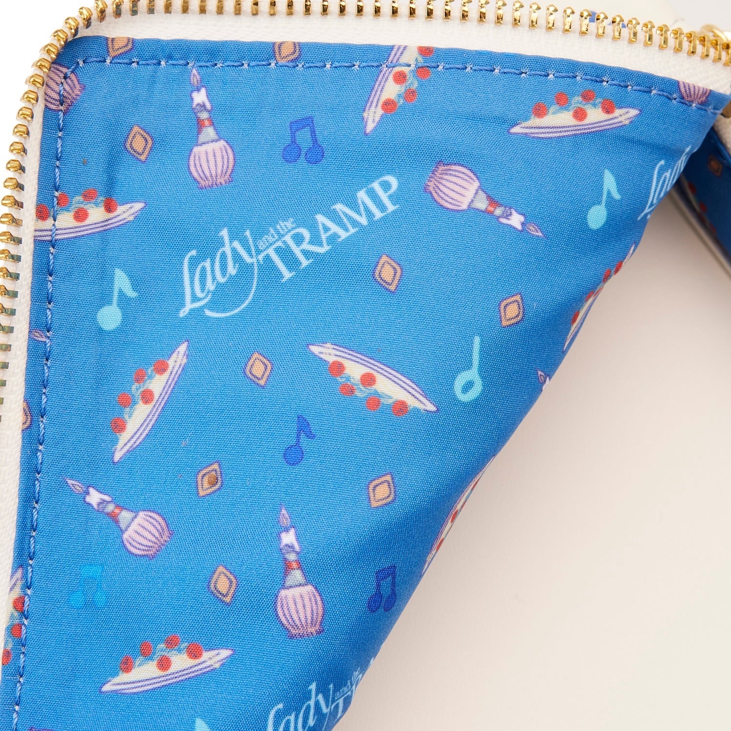 Loungefly Lady and the Tramp Book Convertible Crossbody Bag