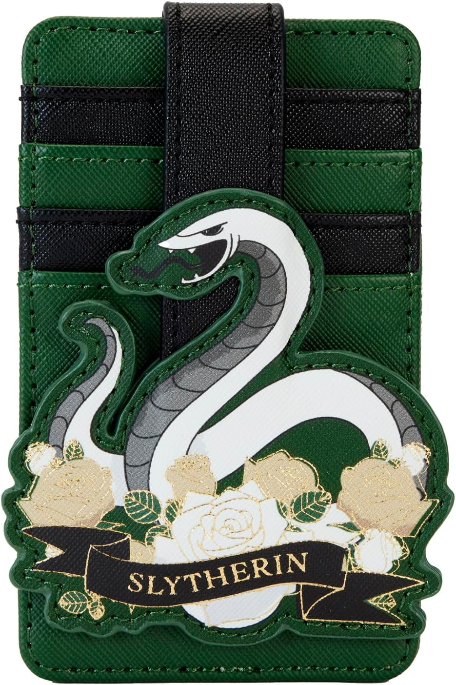 Loungefly Warner Brothers Harry Potter Slytherin House Tattoo Card Holder