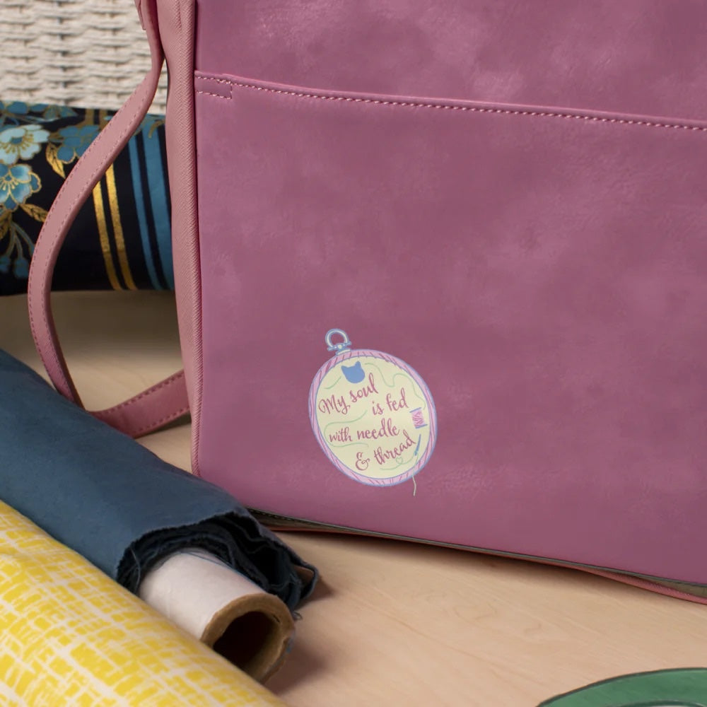 Vendula London Sewing Shop - Raspberry Edition Esme Bag-14