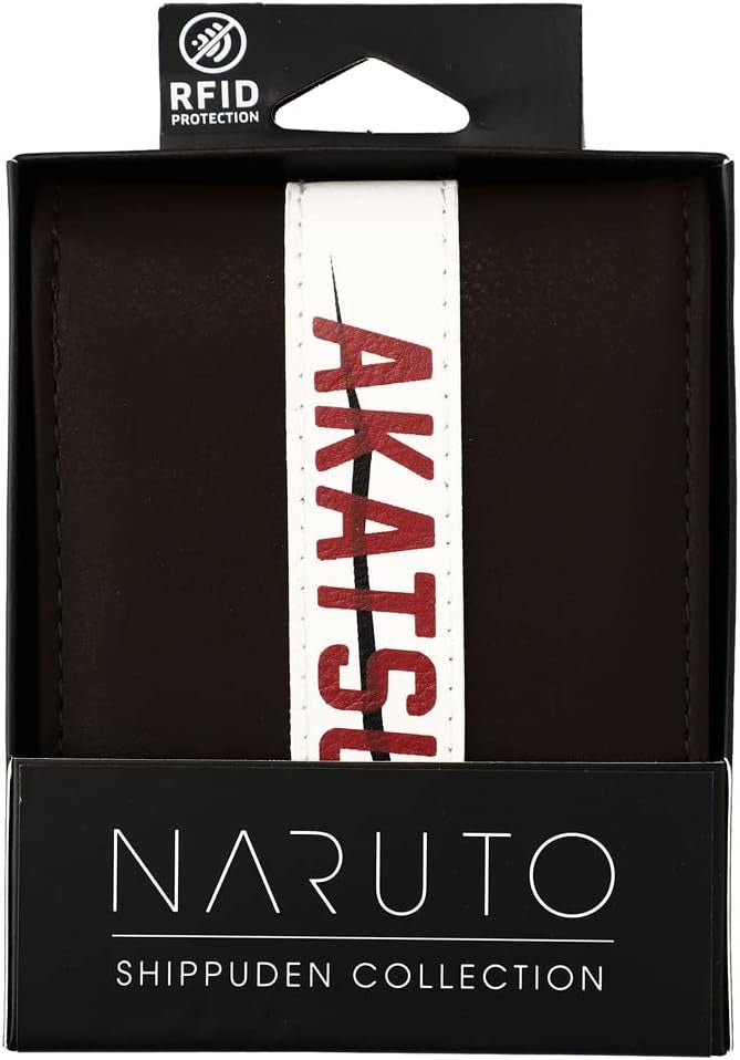 Naruto Shippuden Akatsuki Bifold Wallet-zoom-3