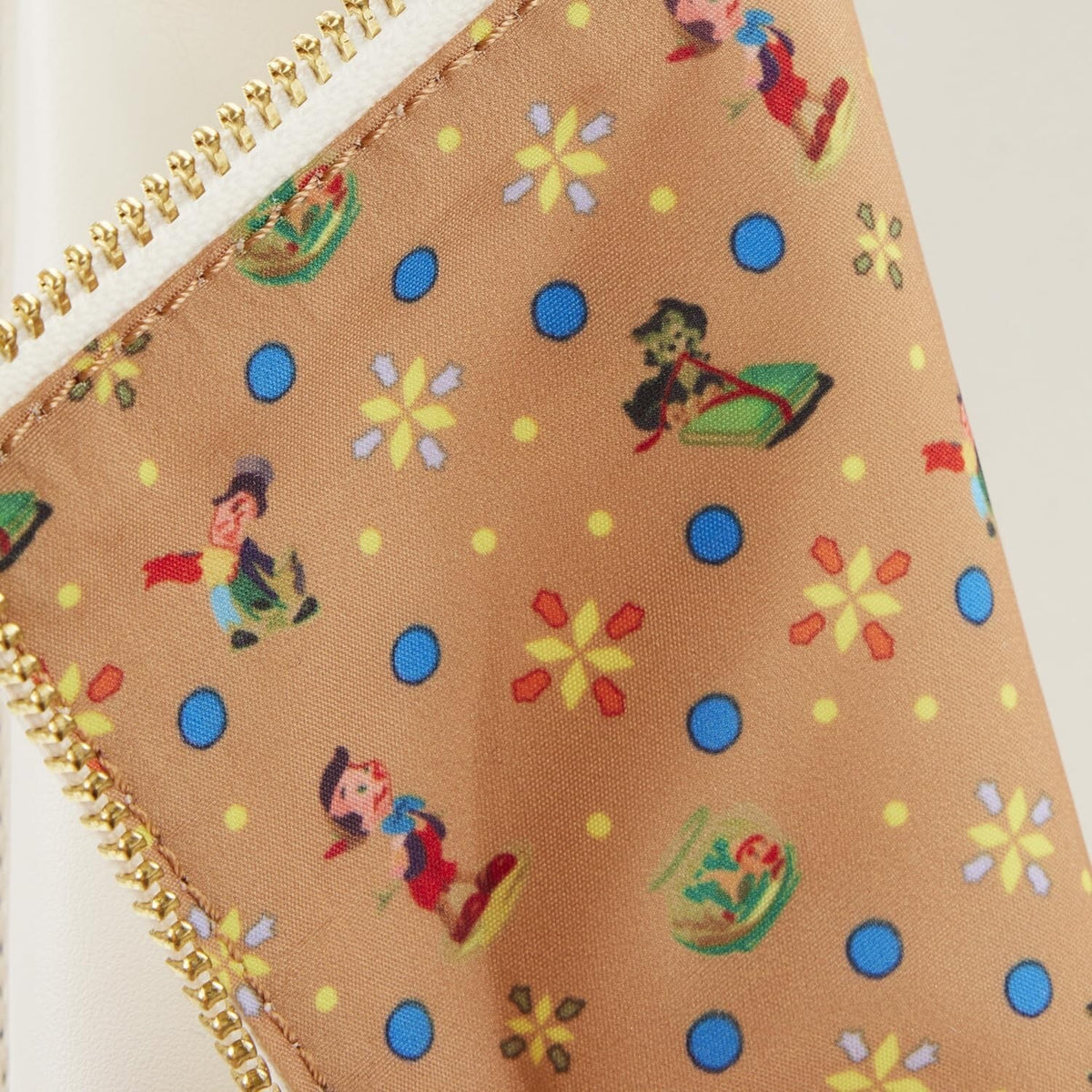 Loungefly Disney Classic Books Pinocchio Convertible Cross Body Bag-8