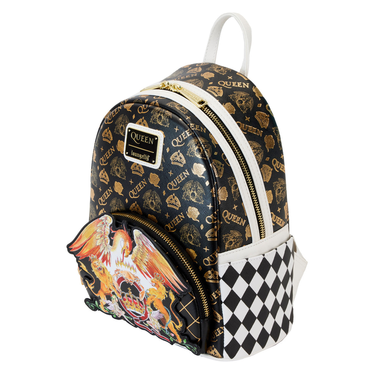 Loungefly Queen Crest Logo Mini Backpack-zoom-3