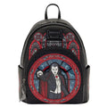 Loungefly Universal Monsters Dracula Stained Glass Mini Backpack