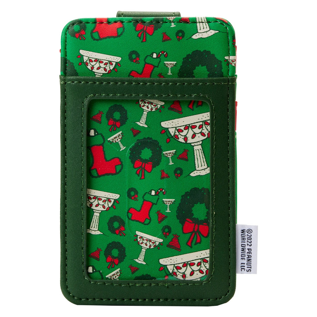 Loungefly Peanuts Snoopy Woodstock Wreath Card Holder