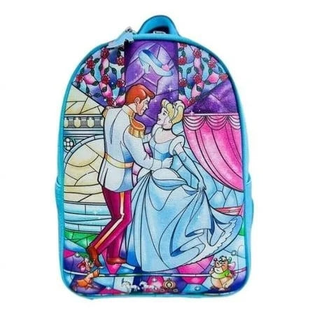 Loungefly Disney Cinderella Stained Glass Mini Backpack