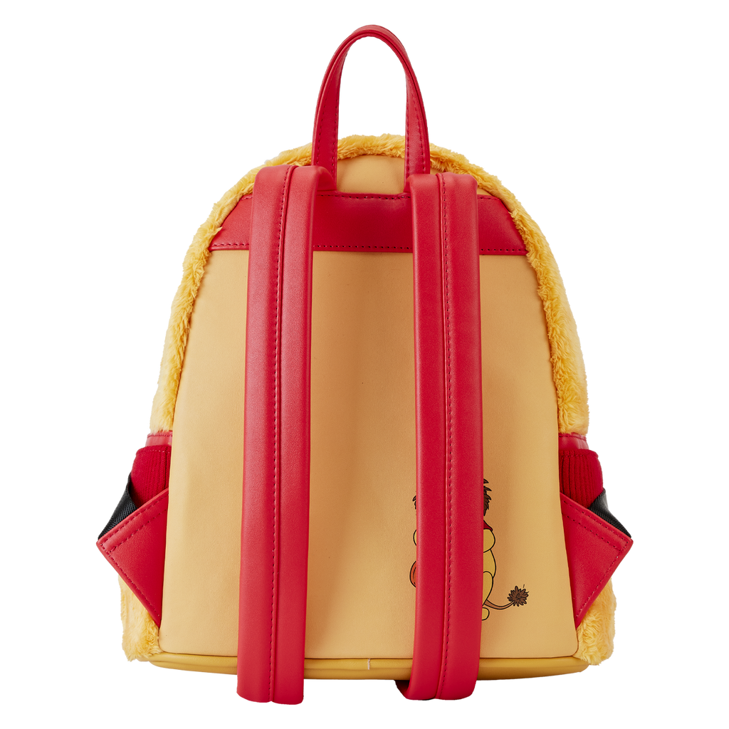 Loungefly Winnie the Pooh Halloween Costume Plush Cosplay Mini Backpack