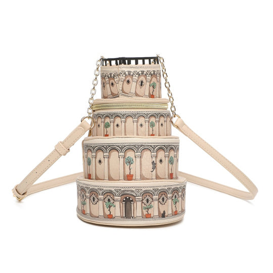 Vendula London Viva Italia Leaning Tower Bag Vendula London-1