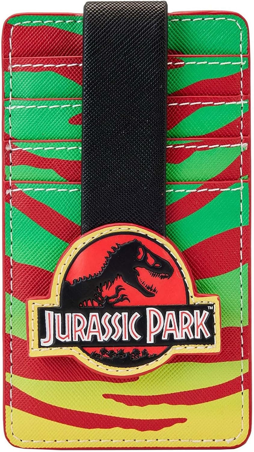 Loungefly Jurassic Park 30th Anniversary Life Finds a Way Card Holder-1