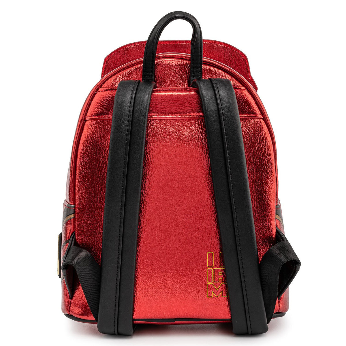 Loungefly Marvel Iron Man Light Up Metallic Leather Mini Backpack-2