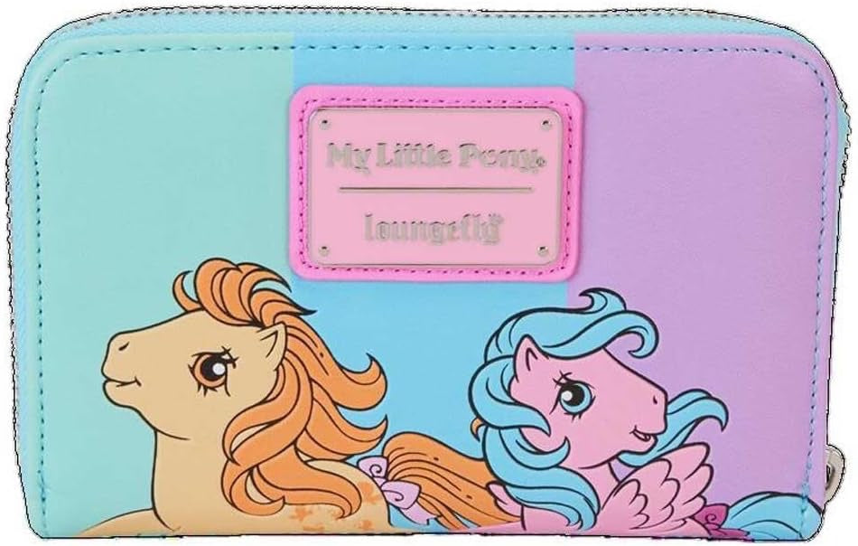 Loungefly Hasbro My Little Pony Color Block Zip-Around Wallet