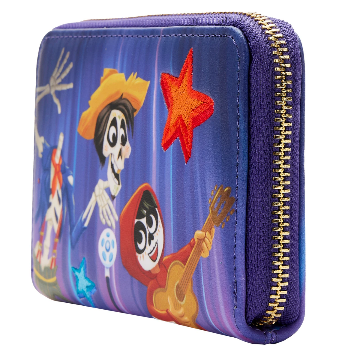 Loungefly Pixar Moments Miguel and Hector Performance Zip-Around Wallet-3