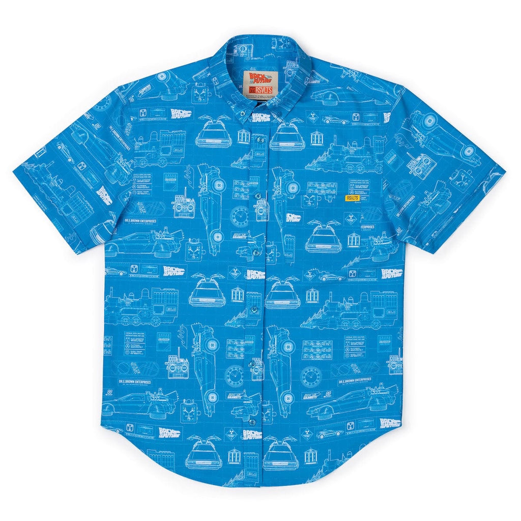 RSVLTS Back to the Future "If My Calculations Are Correct" – KUNUFLEX Short Sleeve Shirt