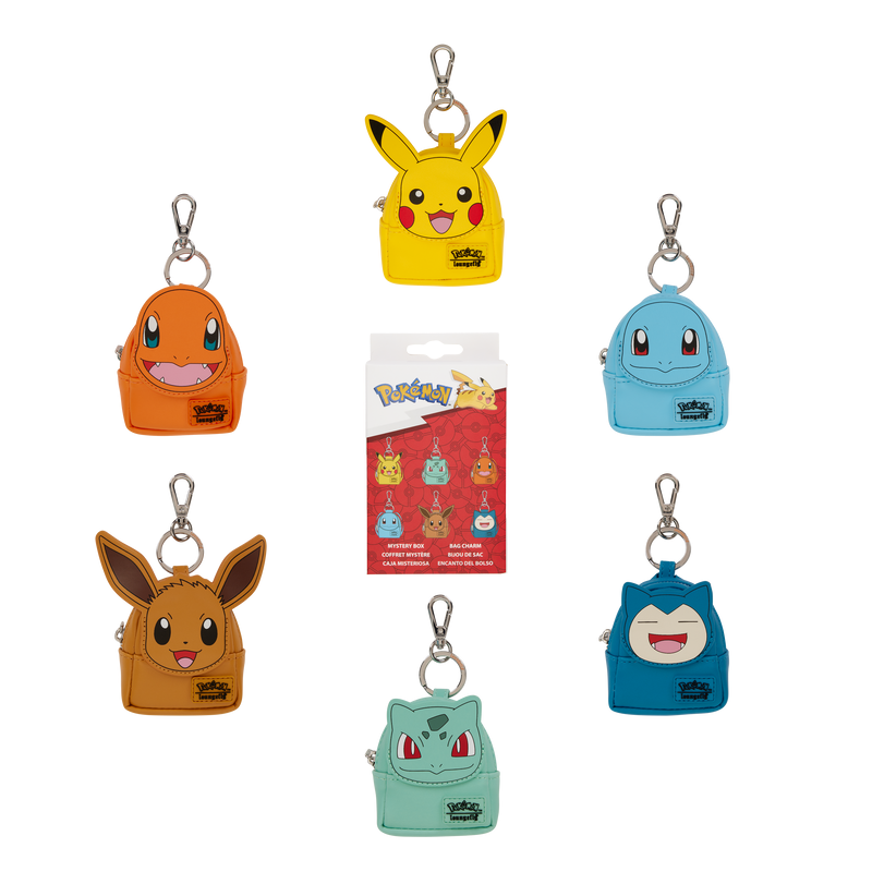 Loungefly Pokemon Cosplay Mystery Mini Backpack Keychain Charm-zoom-1
