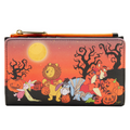 Loungefly Disney Winnie The Pooh Halloween Group Trick Or Treat Flap Wallet