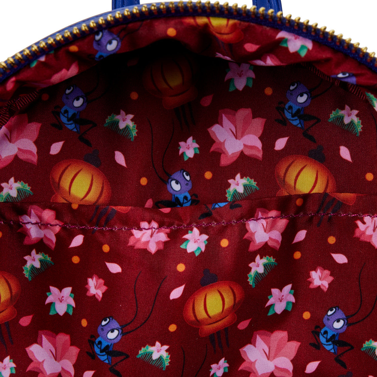 Loungefly Disney Mulan Castle Light Up Mini Backpack-3