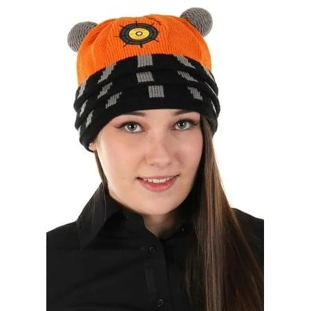Doctor Who Orange Dalek Extraterrestrial Cyborg Beanie-2