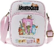 Loungefly Pink The Aristocats Poster Crossbody Bag
