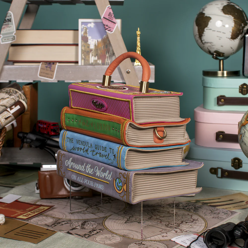 Vendula Voyage Travel Book Stack Bag-zoom-3