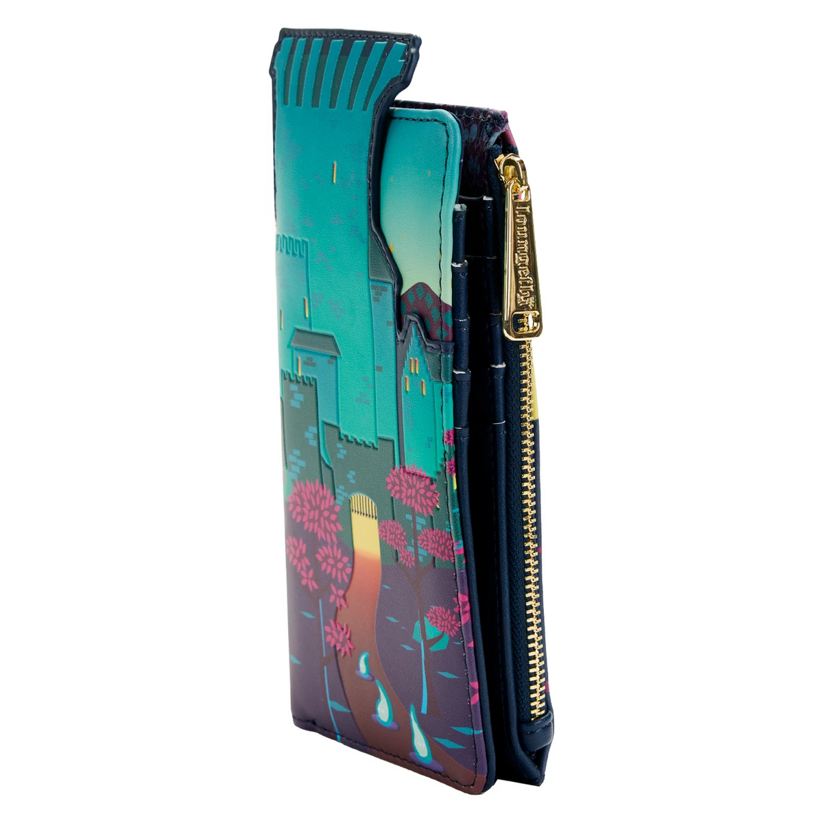 Loungefly Disney Brave Princess Castle Series Flap Wallet