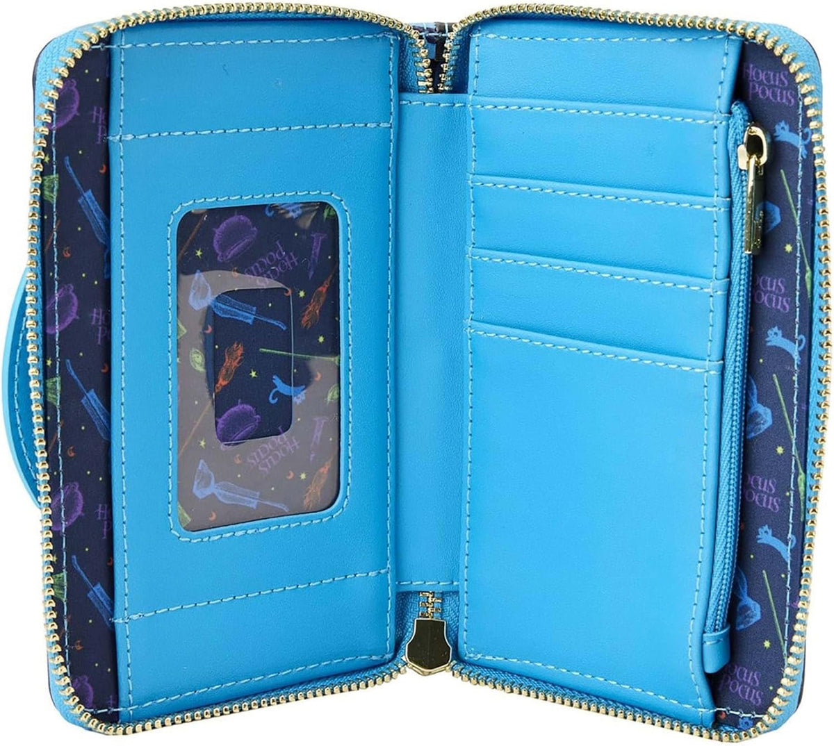 Loungefly Disney Hocus Pocus Poster Zip-Around Wallet