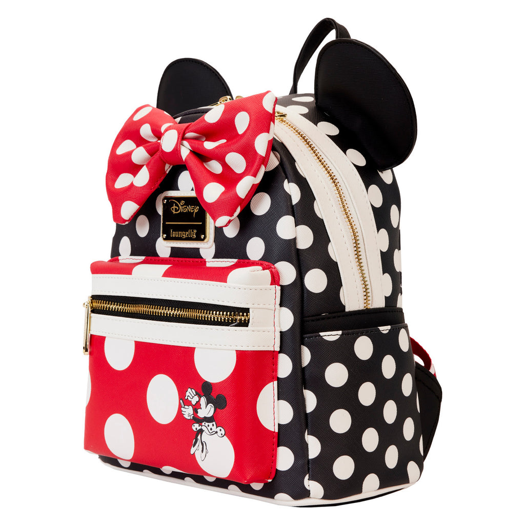 Loungefly Minnie Rocks The Dots Classic Mini Backpack