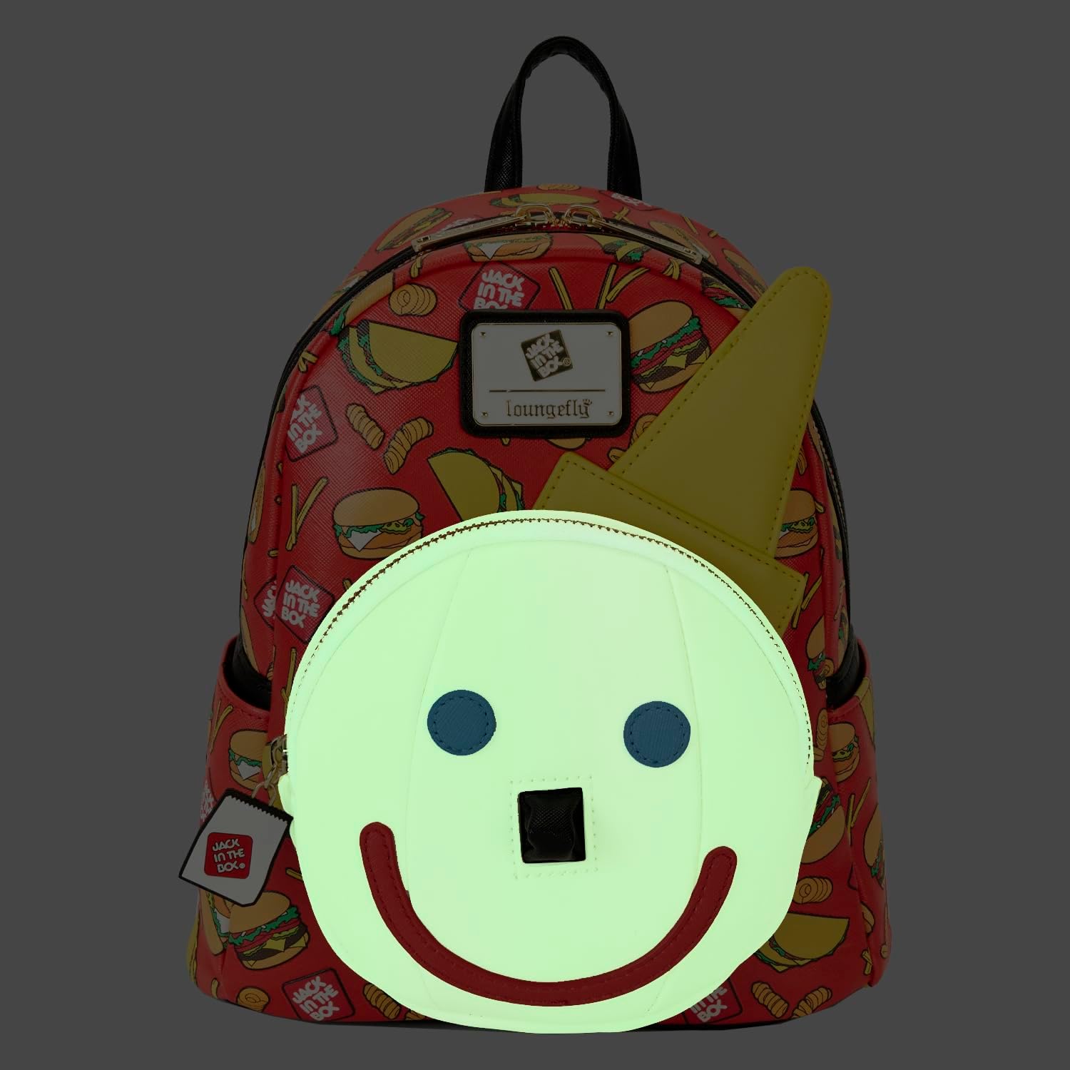 Loungefly Jack in the Box Antenna Ball Jack Mini Backpack-6
