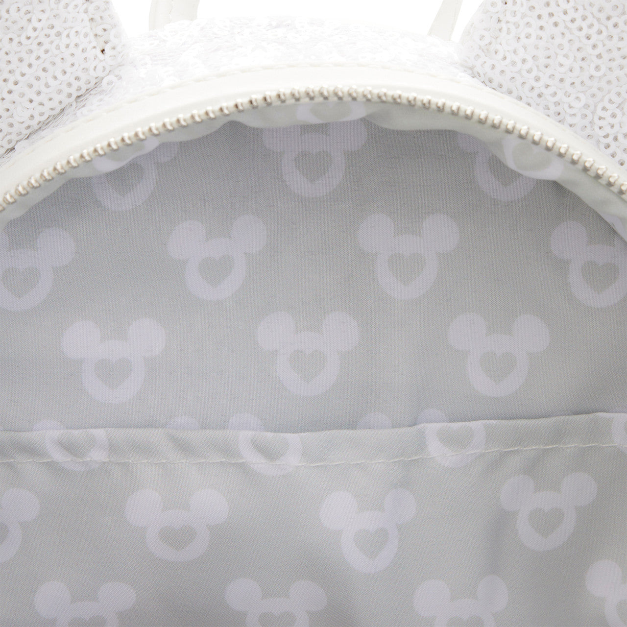 Loungefly Minnie Mouse Sequin Wedding Mini Backpack